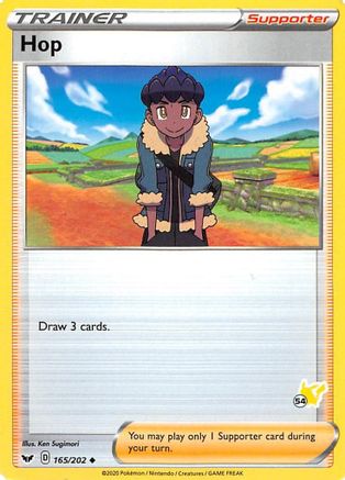 Hop (165/202) (Timbre Pikachu #54) [Battle Academy 2022] 