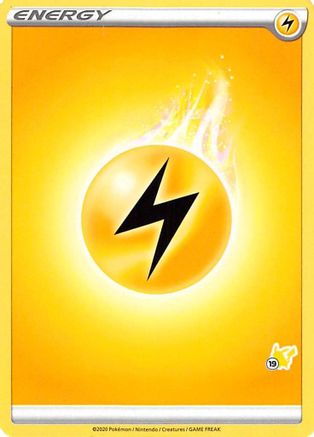 Lightning Energy (#19 Pikachu Stamped)  - Promo