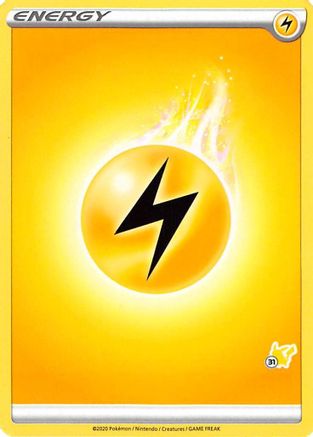 Lightning Energy (#31 Pikachu Stamped)  - Promo