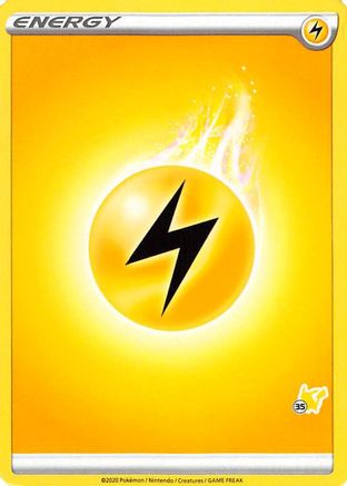 Lightning Energy (#35 Pikachu Stamped)  - Promo
