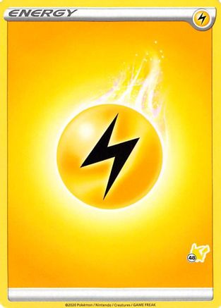 Lightning Energy (#48 Pikachu Stamped)  - Promo