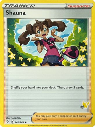 Shauna - 240/264 (#59 Pikachu Stamped)/264  - Promo
