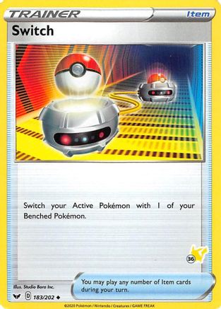 Switch - 183/202 (#36 Pikachu Stamped)/202  - Promo
