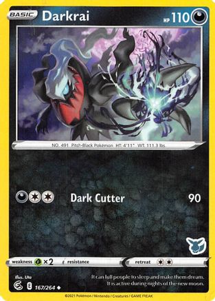 Darkrai (Eevee Stamped) 167/264  - Promo