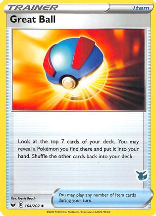 Great Ball - 164/202 (Eevee Stamped)/202  - Promo