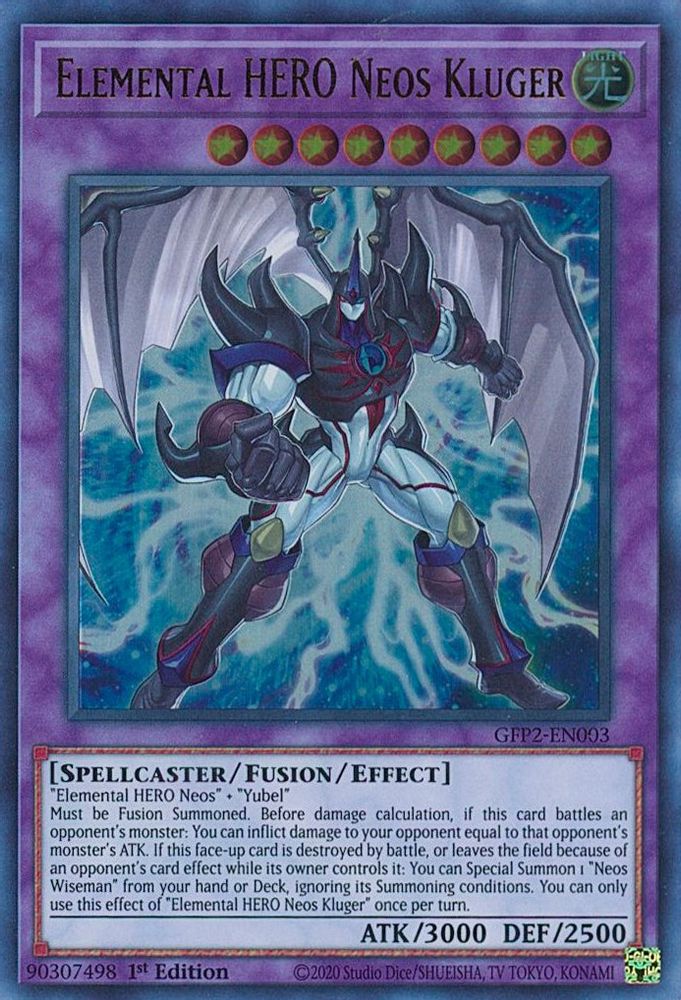 Elemental HERO Neos Kluger (GFP2-EN003) - Ultra Rare