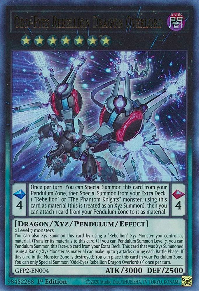 Seigneur dragon de la rébellion aux yeux impairs [GFP2-EN004] Ultra rare