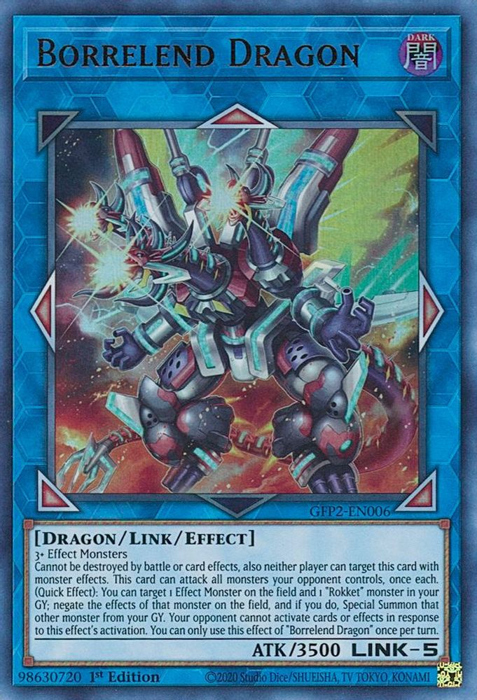 Borrelend Dragon (GFP2-EN006) - Ultra Rare