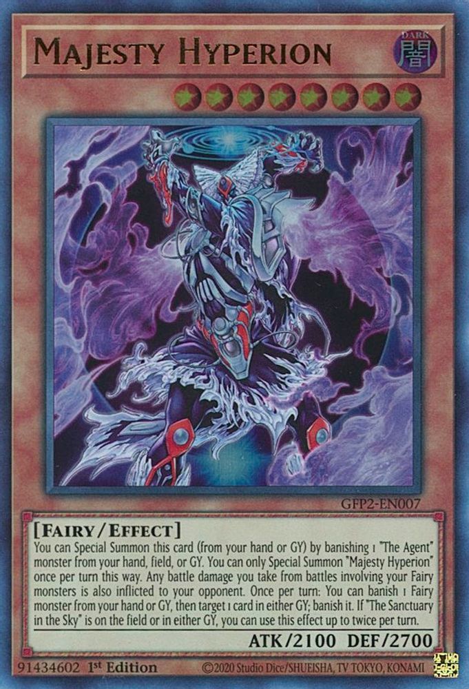 Majesty Hyperion (GFP2-EN007) - Ultra Rare