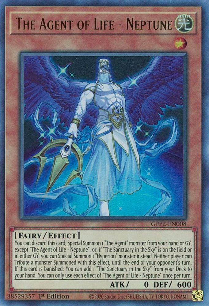 The Agent of Life - Neptune (GFP2-EN008) - Ultra Rare
