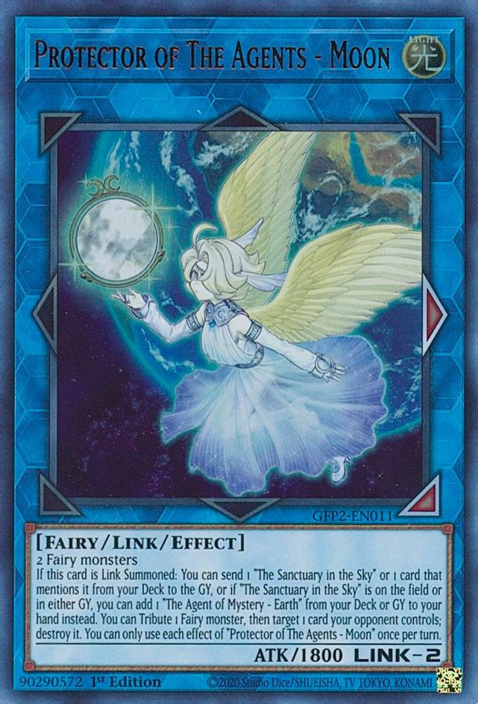 Protector of The Agents - Moon (GFP2-EN011) - Ultra Rare