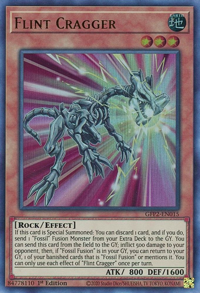 Flint Cragger (GFP2-EN015) - Ultra Rare