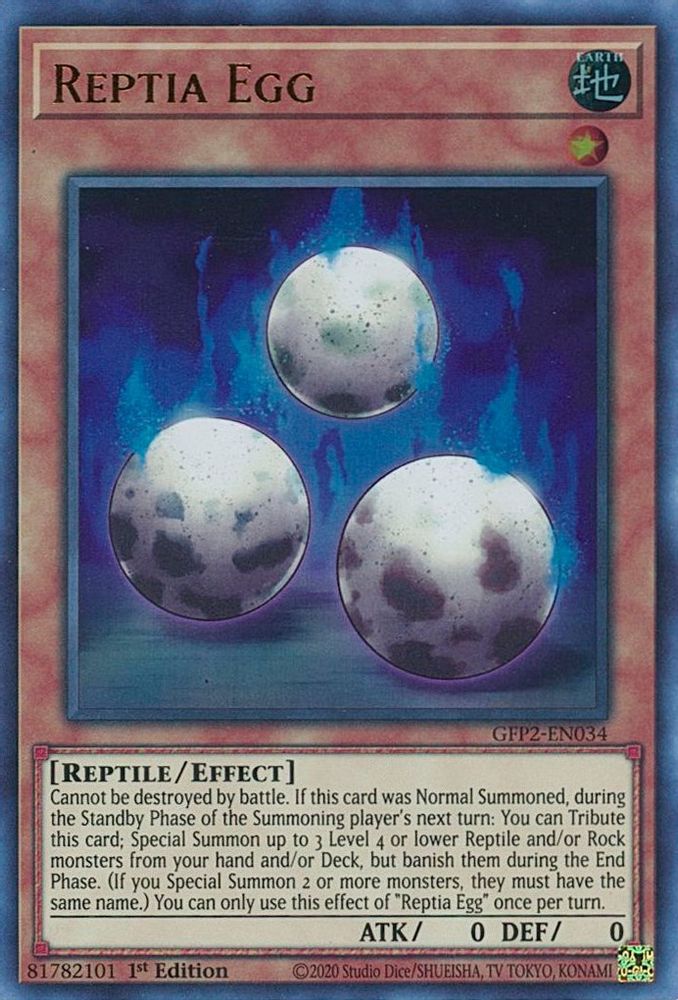 Reptia Egg (GFP2-EN034) - Ultra Rare