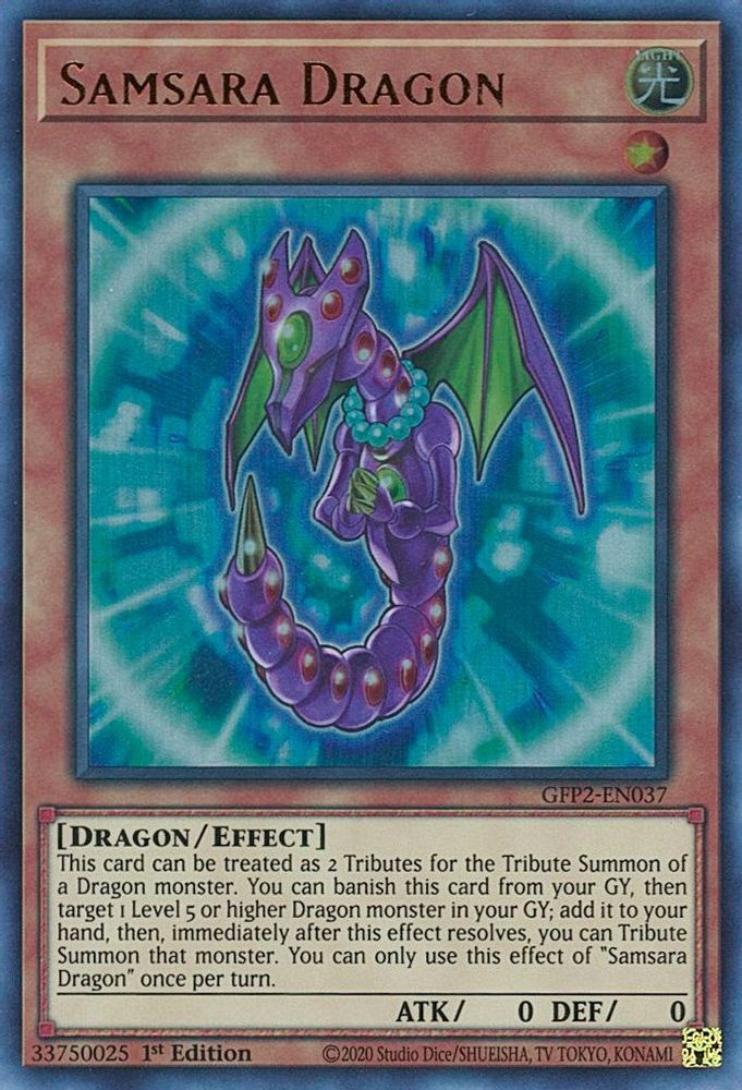 Samsara Dragon (GFP2-EN037) - Ultra Rare
