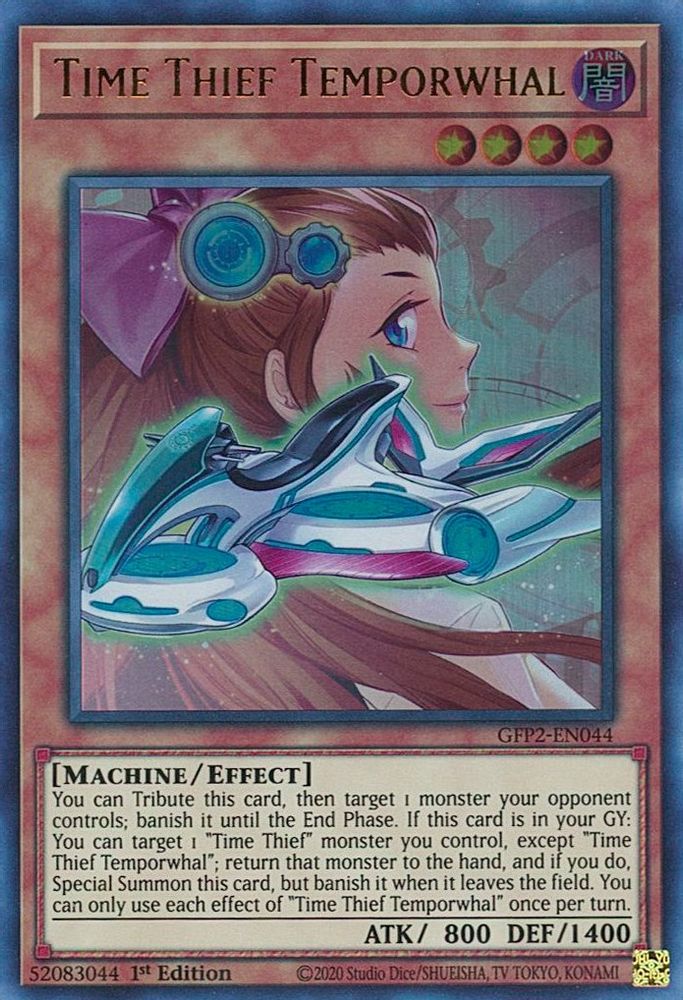 Time Thief Temporwhal (GFP2-EN044) - Ultra Rare