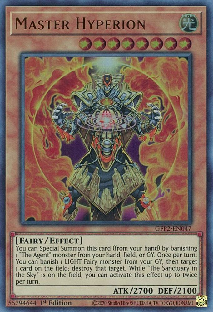 Master Hyperion (GFP2-EN047) - Ultra Rare
