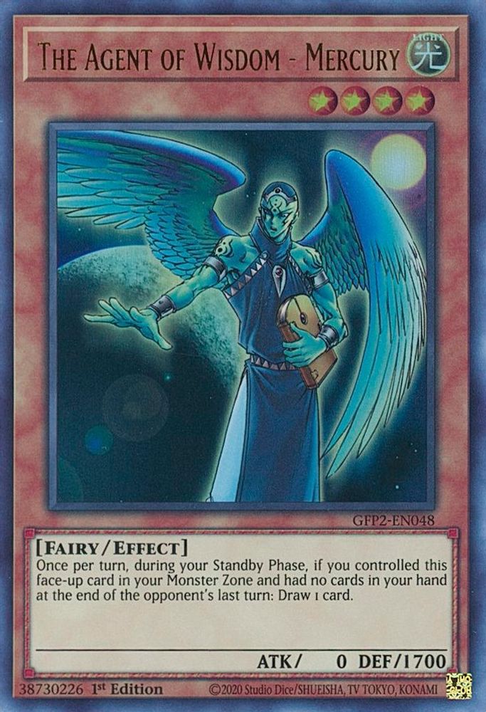 The Agent of Wisdom - Mercury (GFP2-EN048) - Ultra Rare