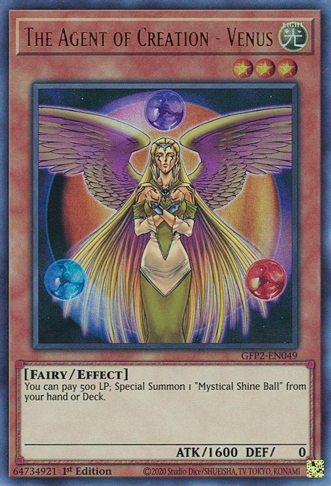 The Agent of Creation - Venus (GFP2-EN049) - Ultra Rare