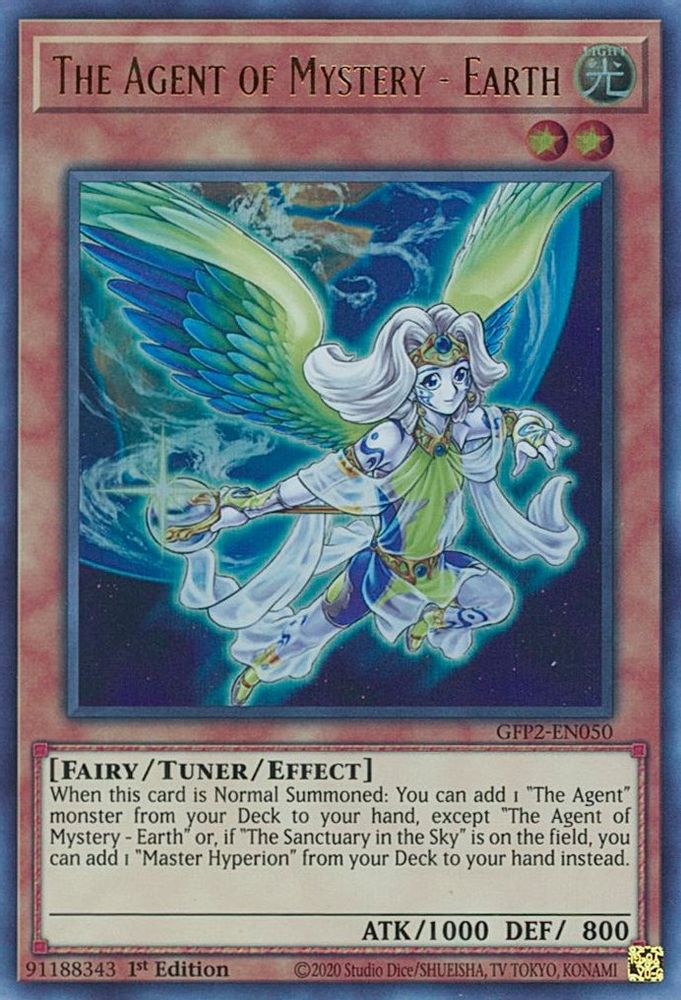 The Agent of Mystery - Earth (GFP2-EN050) - Ultra Rare