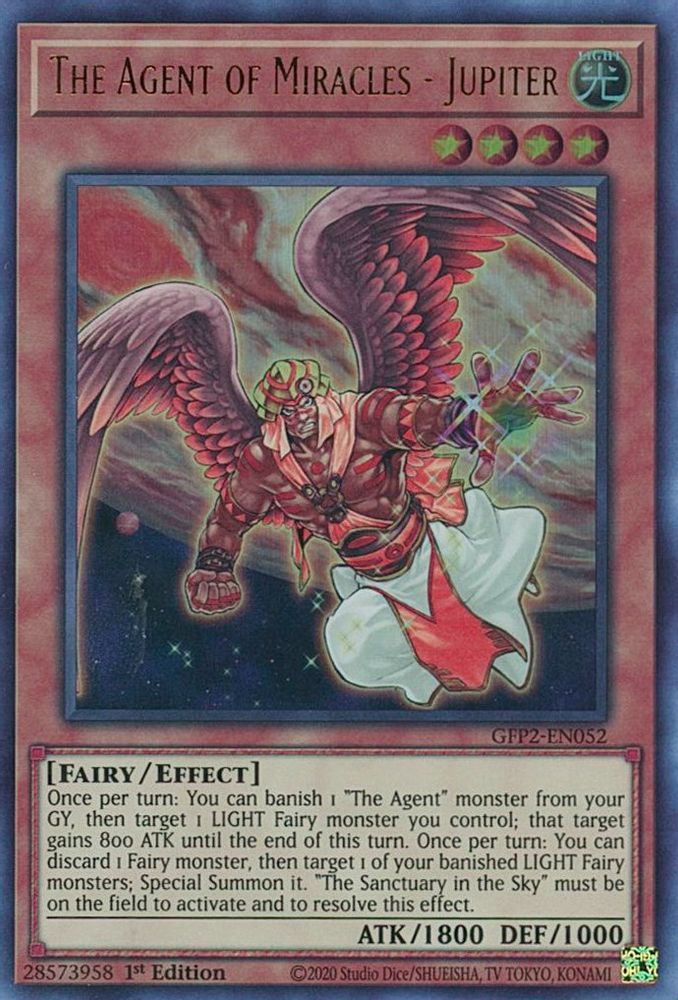 The Agent of Miracles - Jupiter (GFP2-EN052) - Ultra Rare