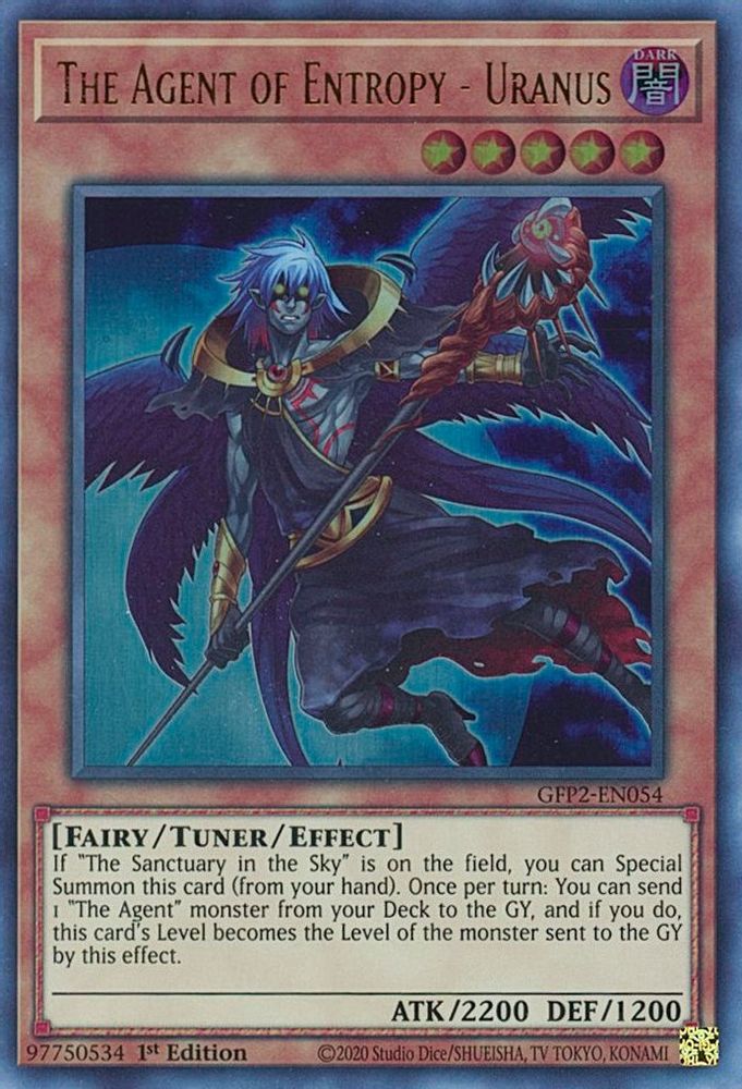 The Agent of Entropy - Uranus (GFP2-EN054) - Ultra Rare