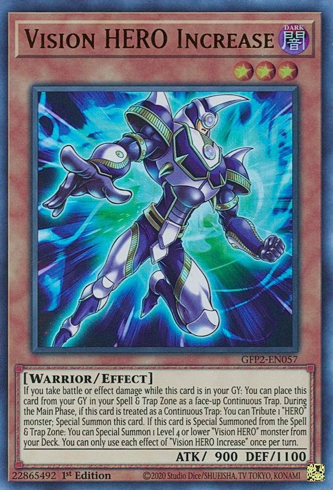 Vision HERO Increase (GFP2-EN057) - Ultra Rare