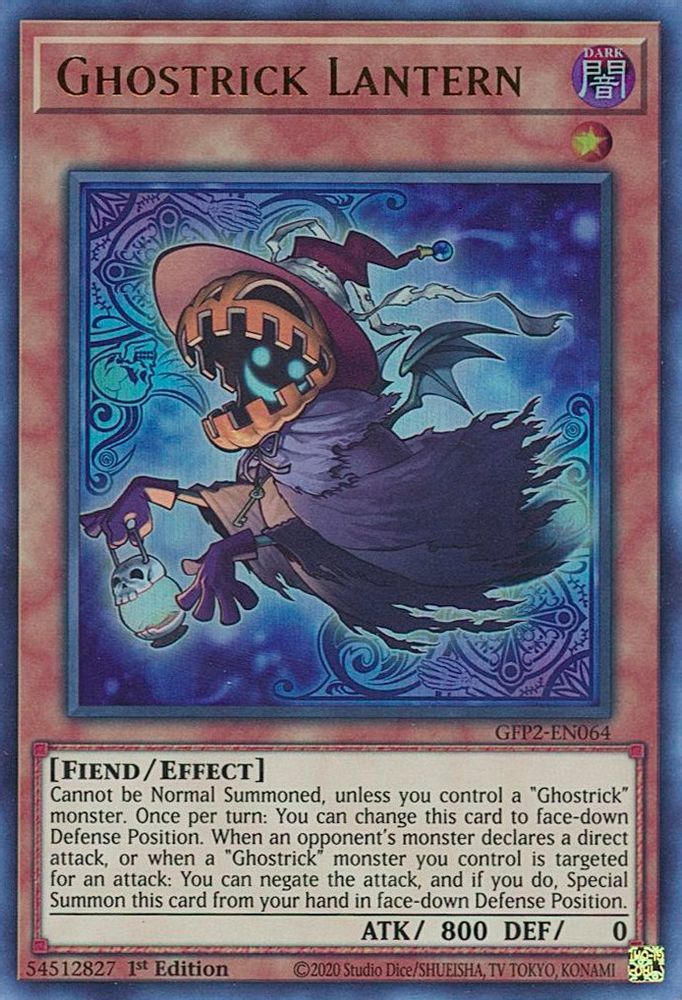 Ghostrick Lantern (GFP2-EN064) - Ultra Rare
