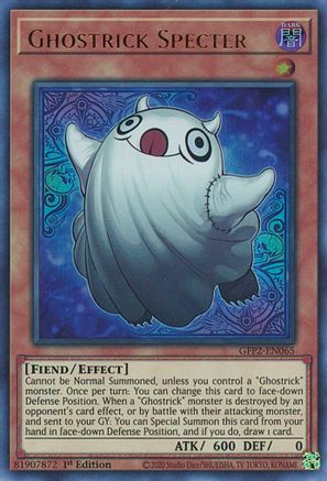 Ghostrick Specter (GFP2-EN065) - Ghosts From the Past: The 2nd Haunting 1st Edition