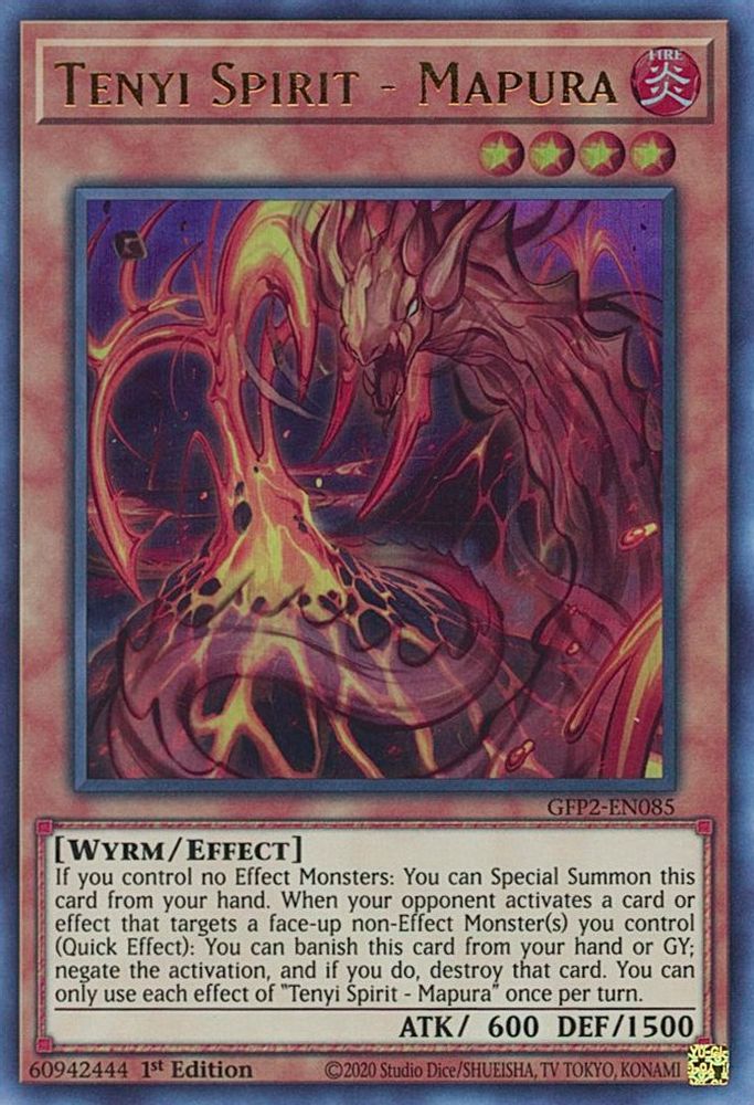 Tenyi Spirit - Mapura (GFP2-EN085) - Ultra Rare