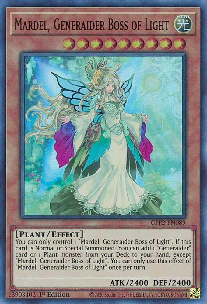 Mardel, Generaider Boss of Light (GFP2-EN089) - Ultra Rare