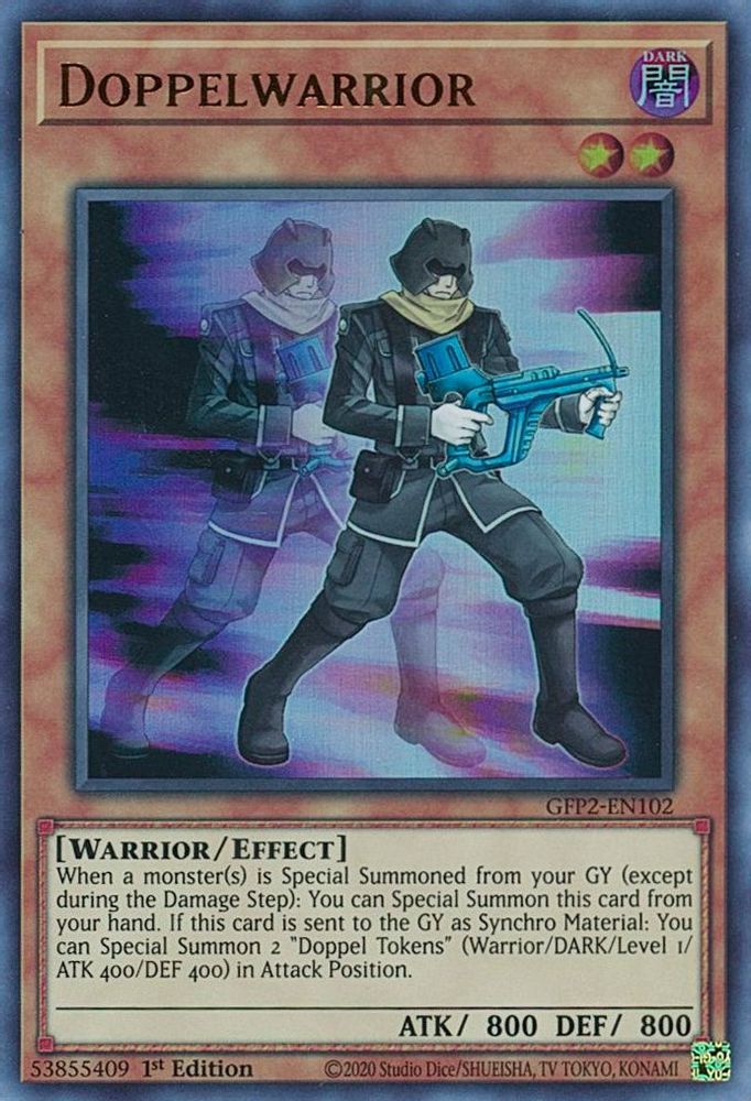 Doppelwarrior (GFP2-EN102) - Ultra Rare
