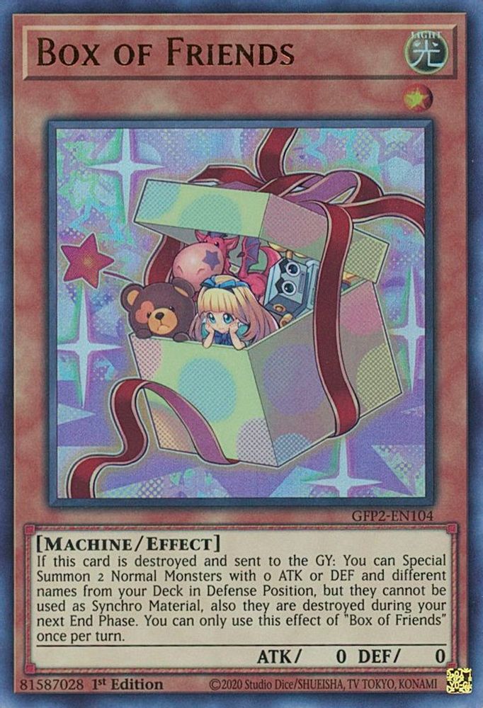 Box of Friends (GFP2-EN104) - Ultra Rare