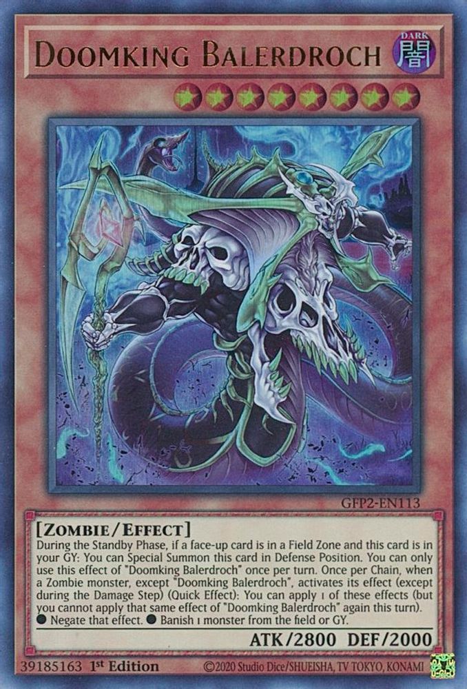Doomking Balerdroch (GFP2-EN113) - Ultra Rare