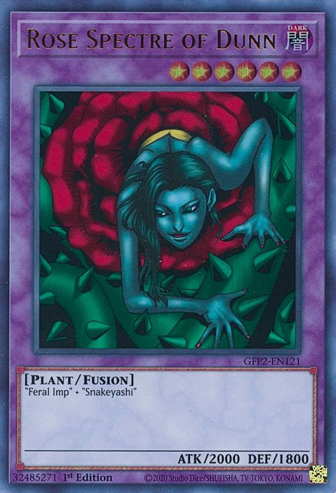 Rose Spectre de Dunn [GFP2-EN121] Ultra Rare 