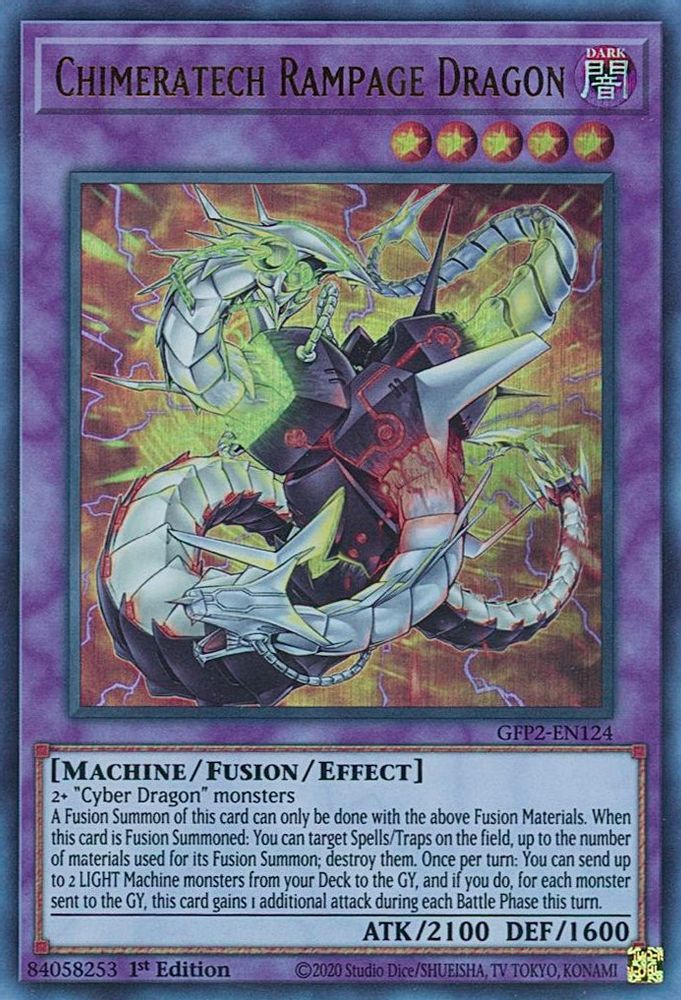 Chimeratech Rampage Dragon (GFP2-EN124) - Ultra Rare