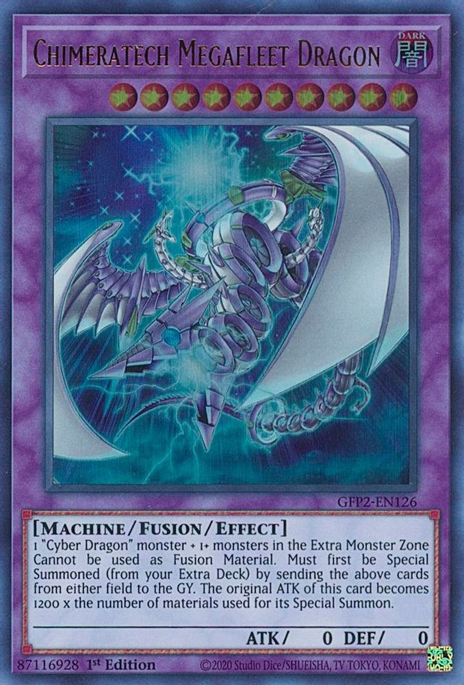 Chimeratech Megafleet Dragon (GFP2-EN126) - Ultra Rare