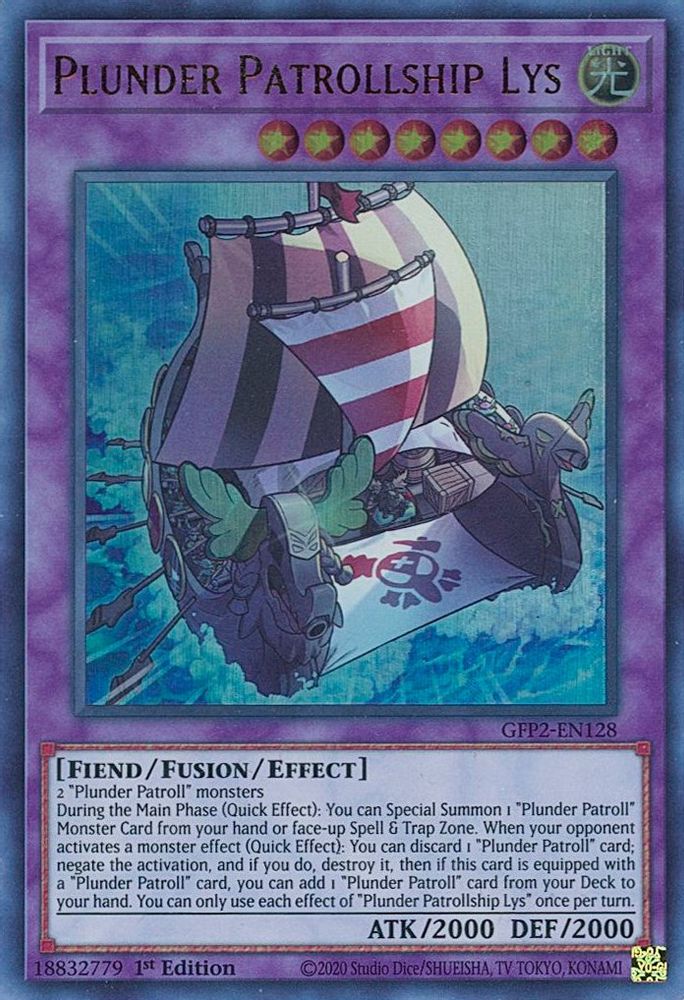 Navire de patrouille de pillage Lys [GFP2-EN128] Ultra Rare 