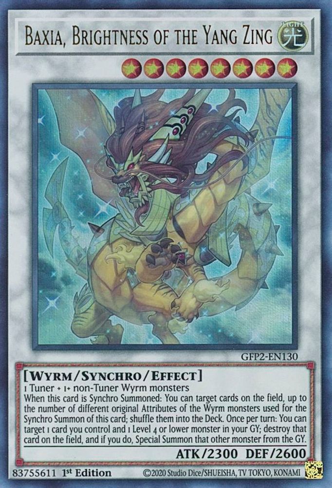 Baxia, Brightness of the Yang Zing (GFP2-EN130) - Ultra Rare