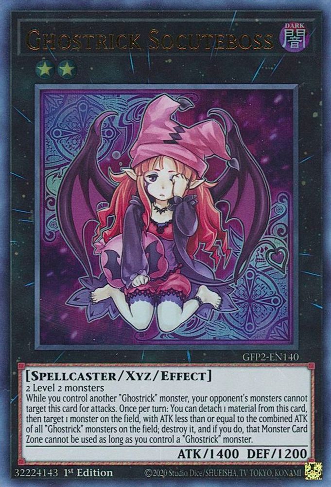 Ghostrick Socuteboss (GFP2-EN140) - Ultra Rare