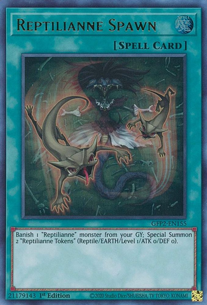 Reptilianne Spawn (GFP2-EN155) - Ultra Rare