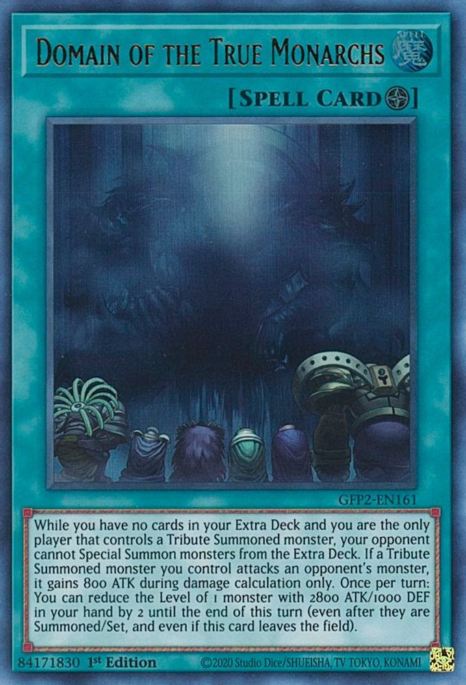 Domain of the True Monarchs (GFP2-EN161) - Ultra Rare