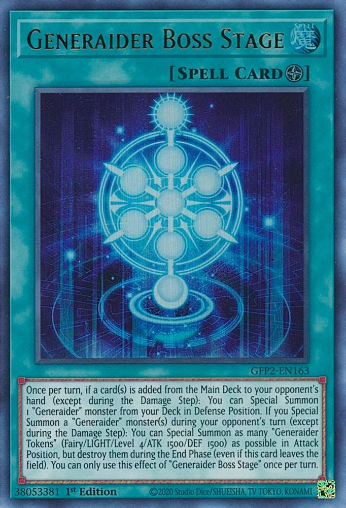 Generaider Boss Stage (GFP2-EN163) - Ultra Rare