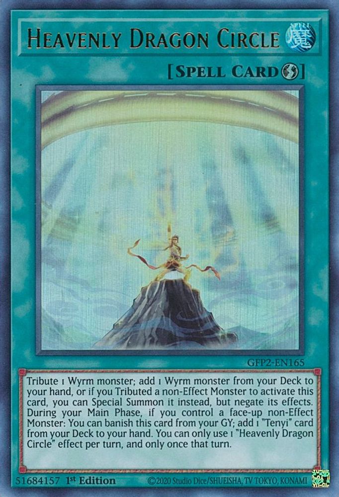 Heavenly Dragon Circle (GFP2-EN165) - Ultra Rare