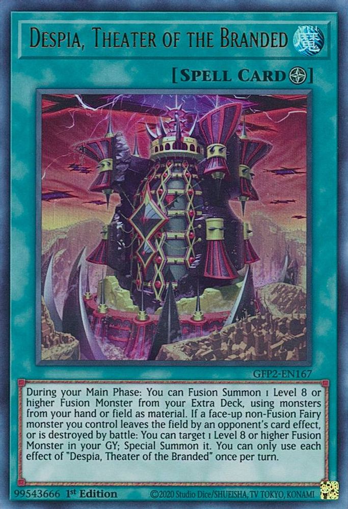 Despia, Theater of the Branded (GFP2-EN167) - Ultra Rare