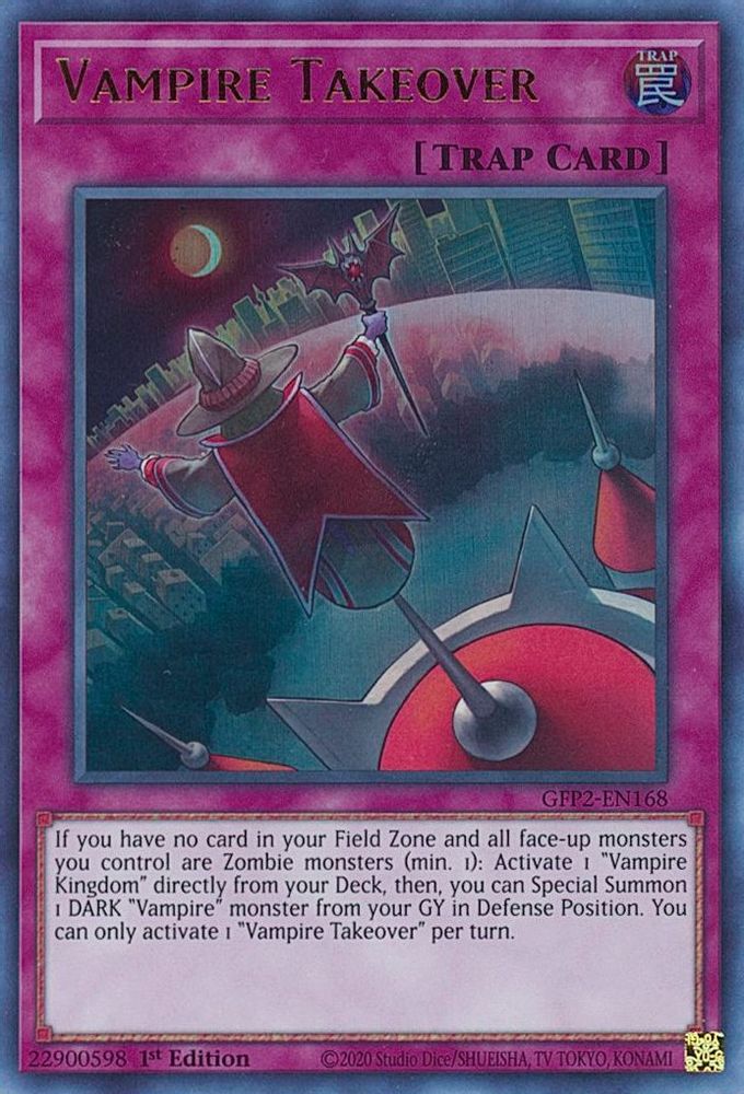 Vampire Takeover (GFP2-EN168) - Ultra Rare