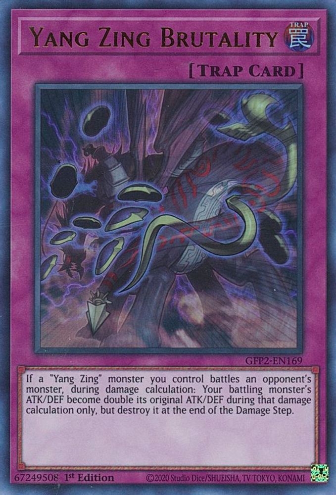 Yang Zing Brutality (GFP2-EN169) - Ultra Rare