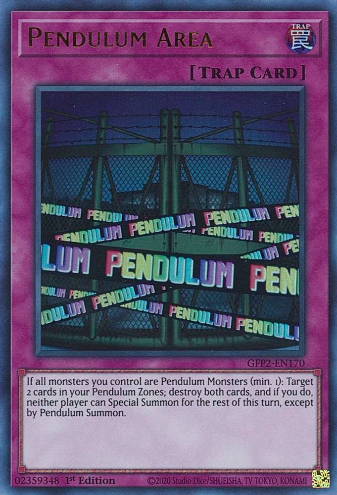 Pendulum Area (GFP2-EN170) - Ultra Rare