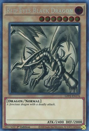 Dragon noir aux yeux rouges [GFP2-EN176] Fantôme Rare 