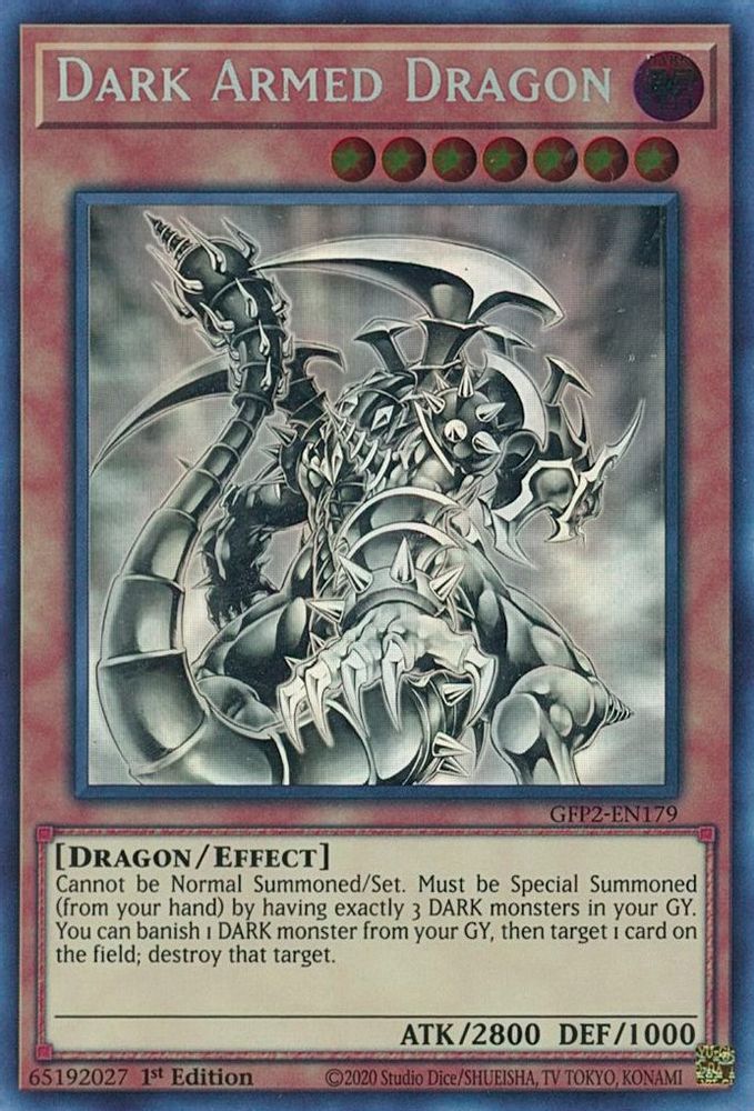 Dark Armed Dragon (Ghost Rare) (GFP2-EN179) - Ghost Rare