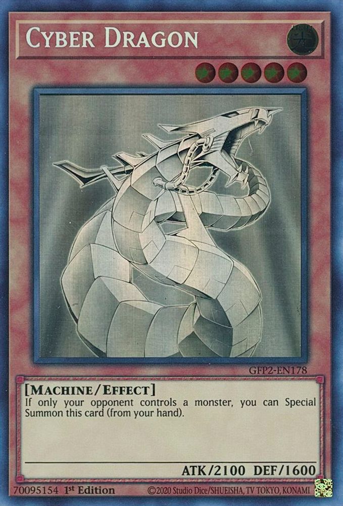 Cyber Dragon (Ghost Rare) (GFP2-EN178) - Ghost Rare